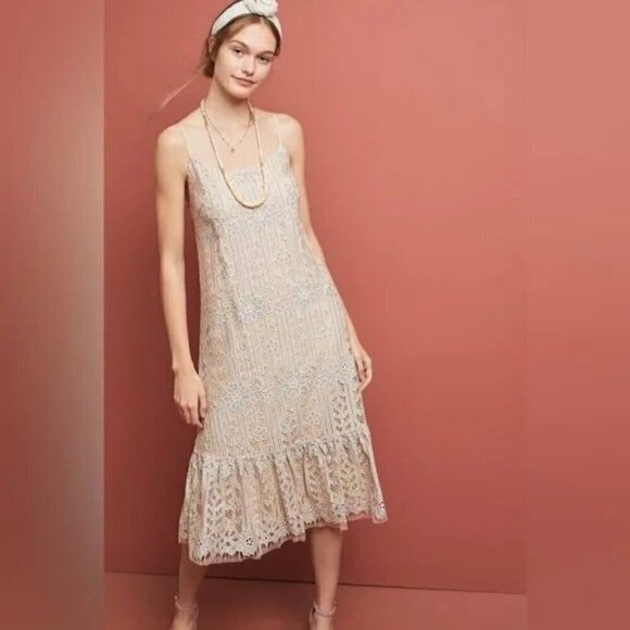Anthropologie Dresses & Skirts - Anthropologie eri + ali twilight lace midi dress